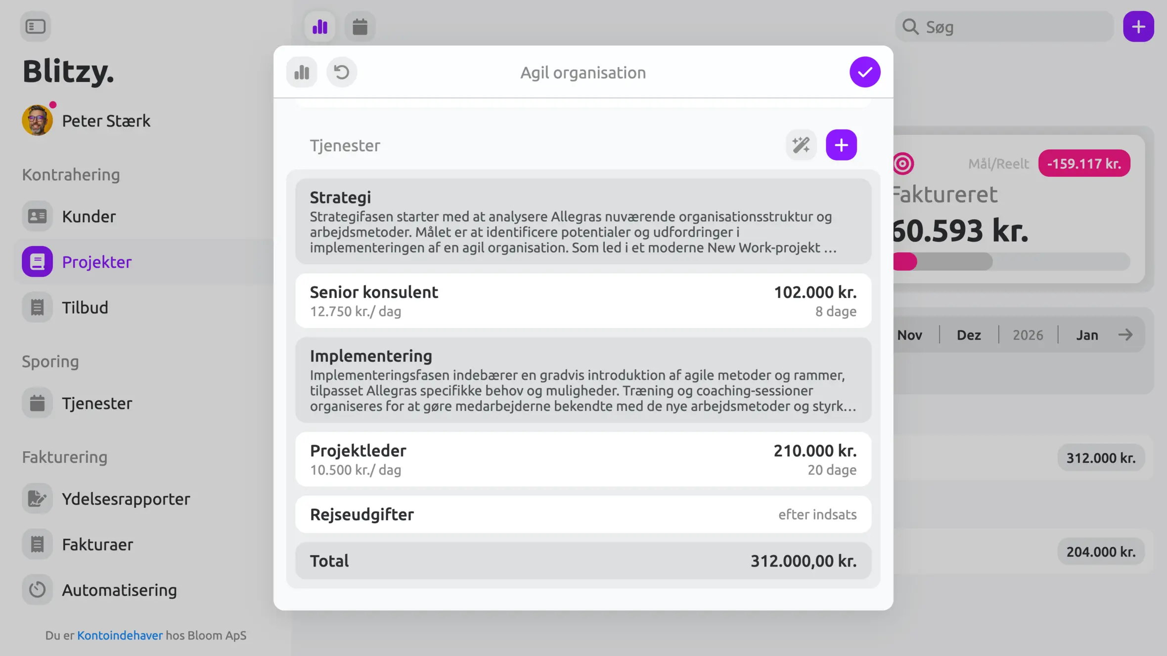 Kontrahering da