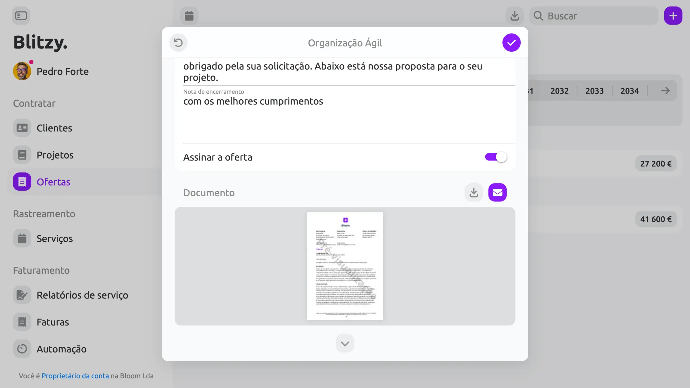 Processo de Oferta pt