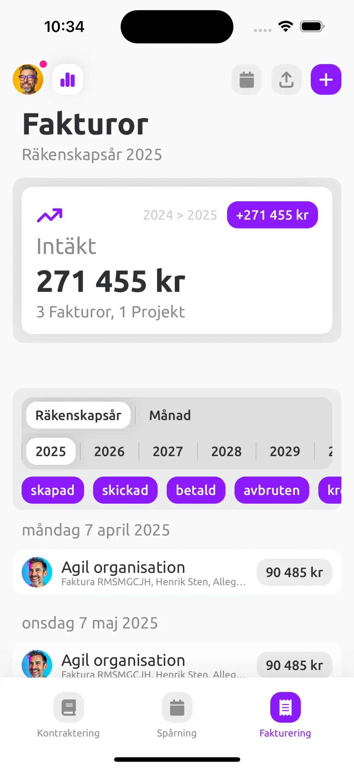 Rapportering sv