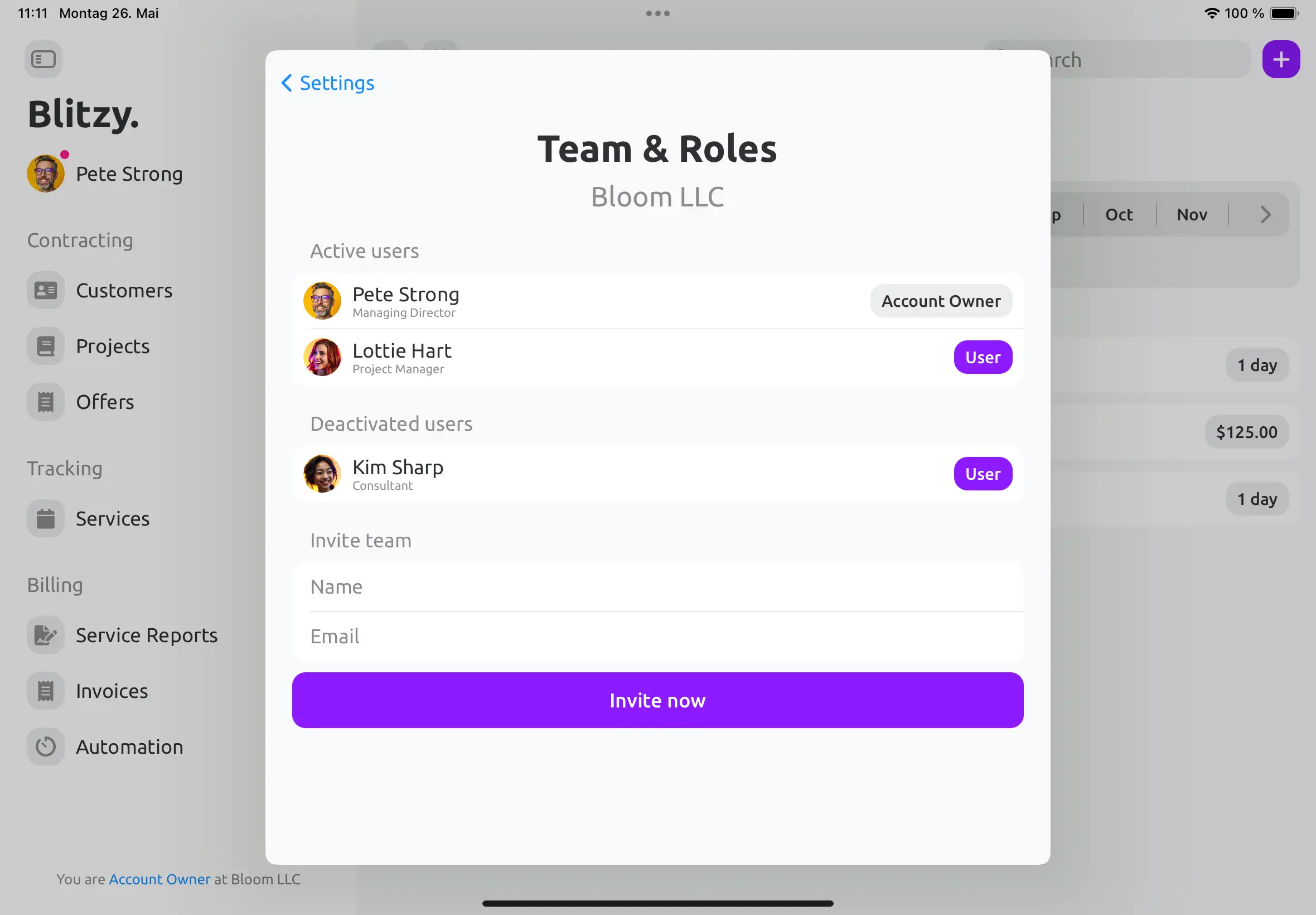 Roles & Access en