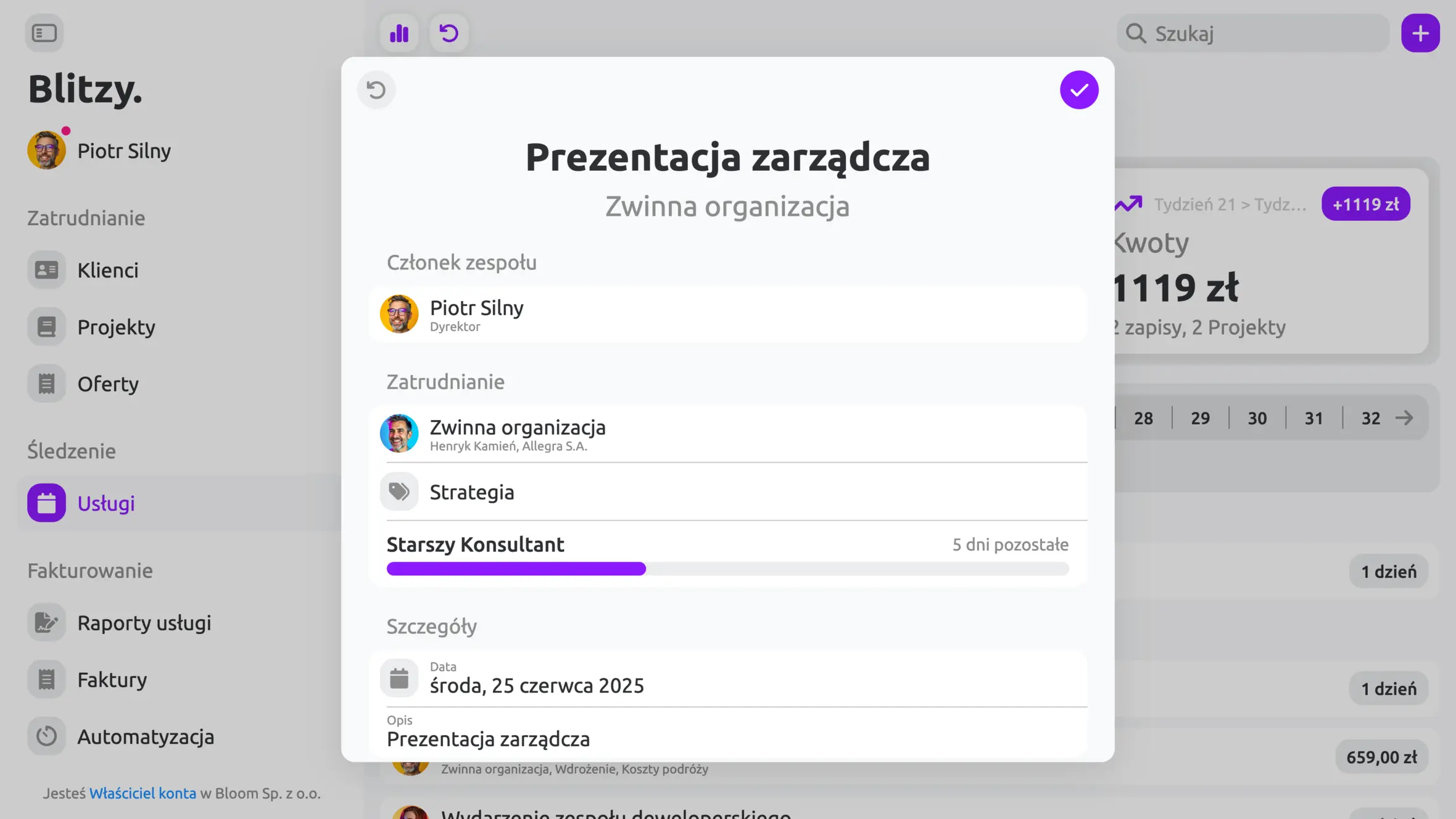 Śledzenie usług pl