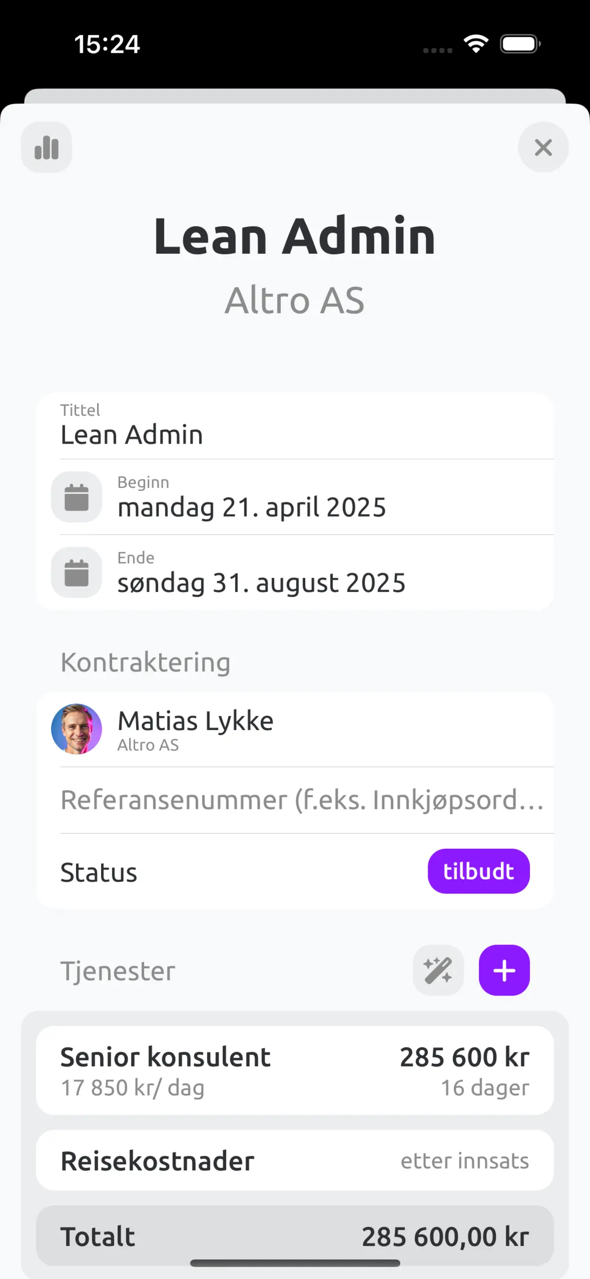 Prosessoptimering, Lean & Kvalitetsledelse no