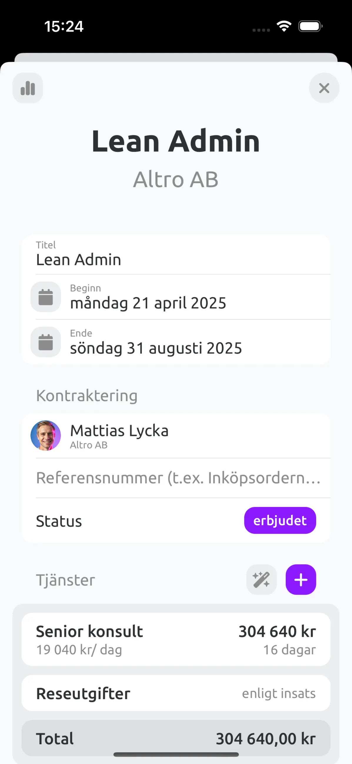 Processoptimering, Lean & Kvalitetsledning sv