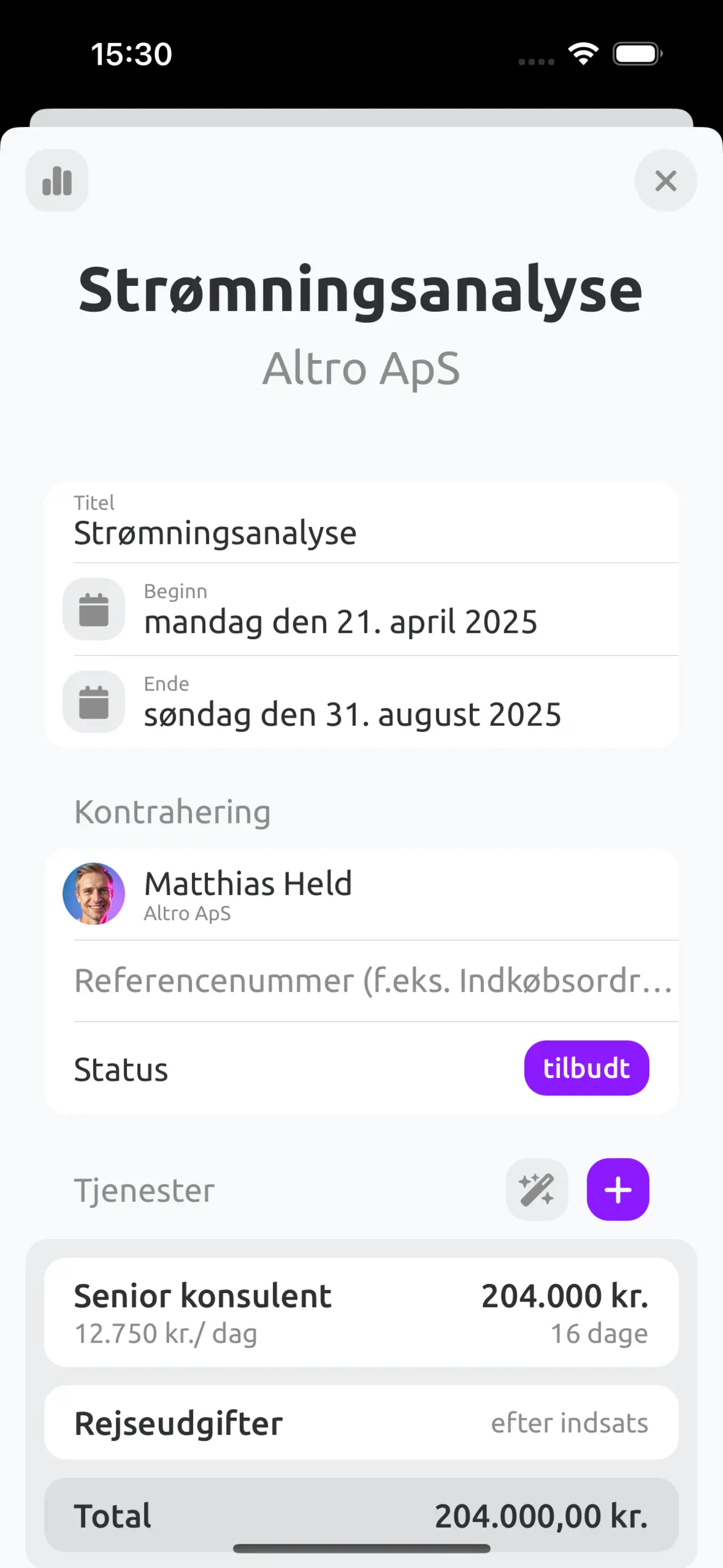 Teknisk Projektrådgivning da