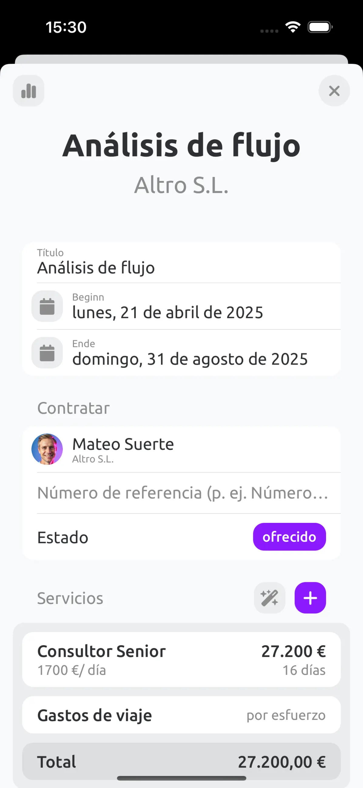 Consultoría Técnica de Proyectos es