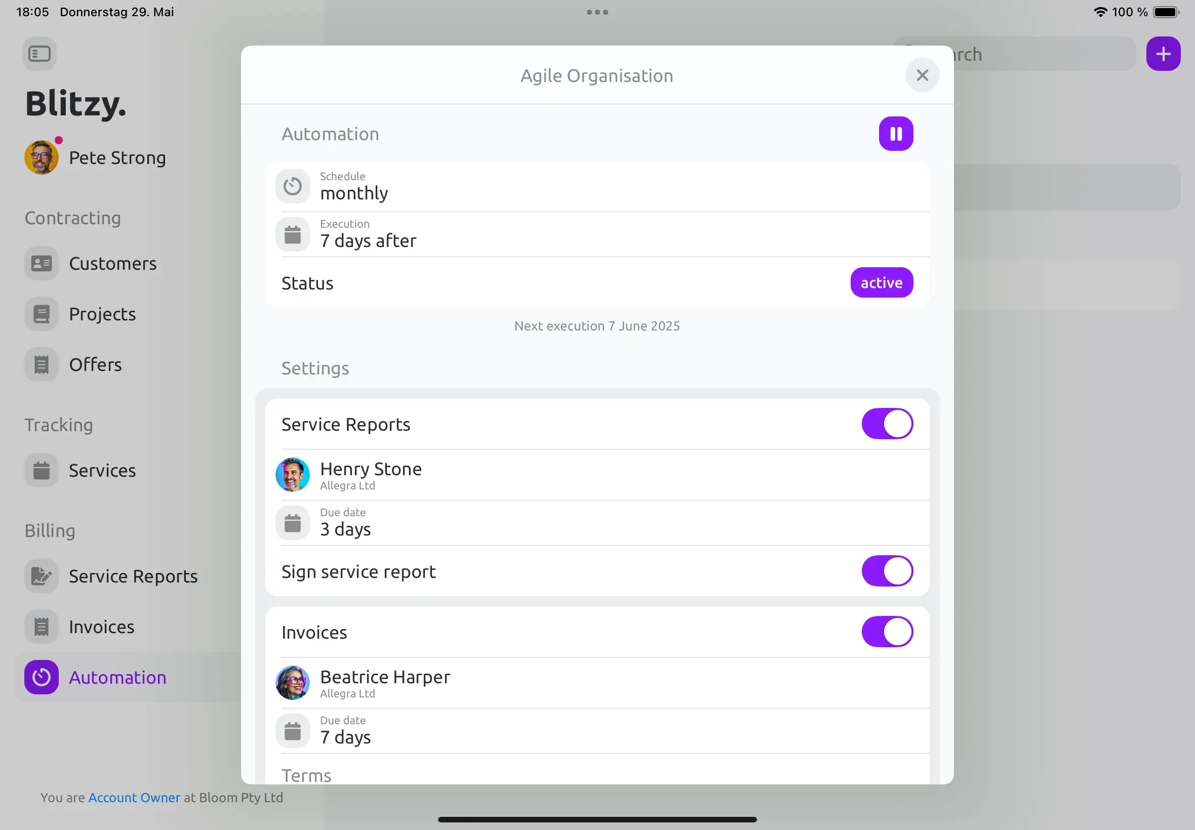 Set up automation en-au