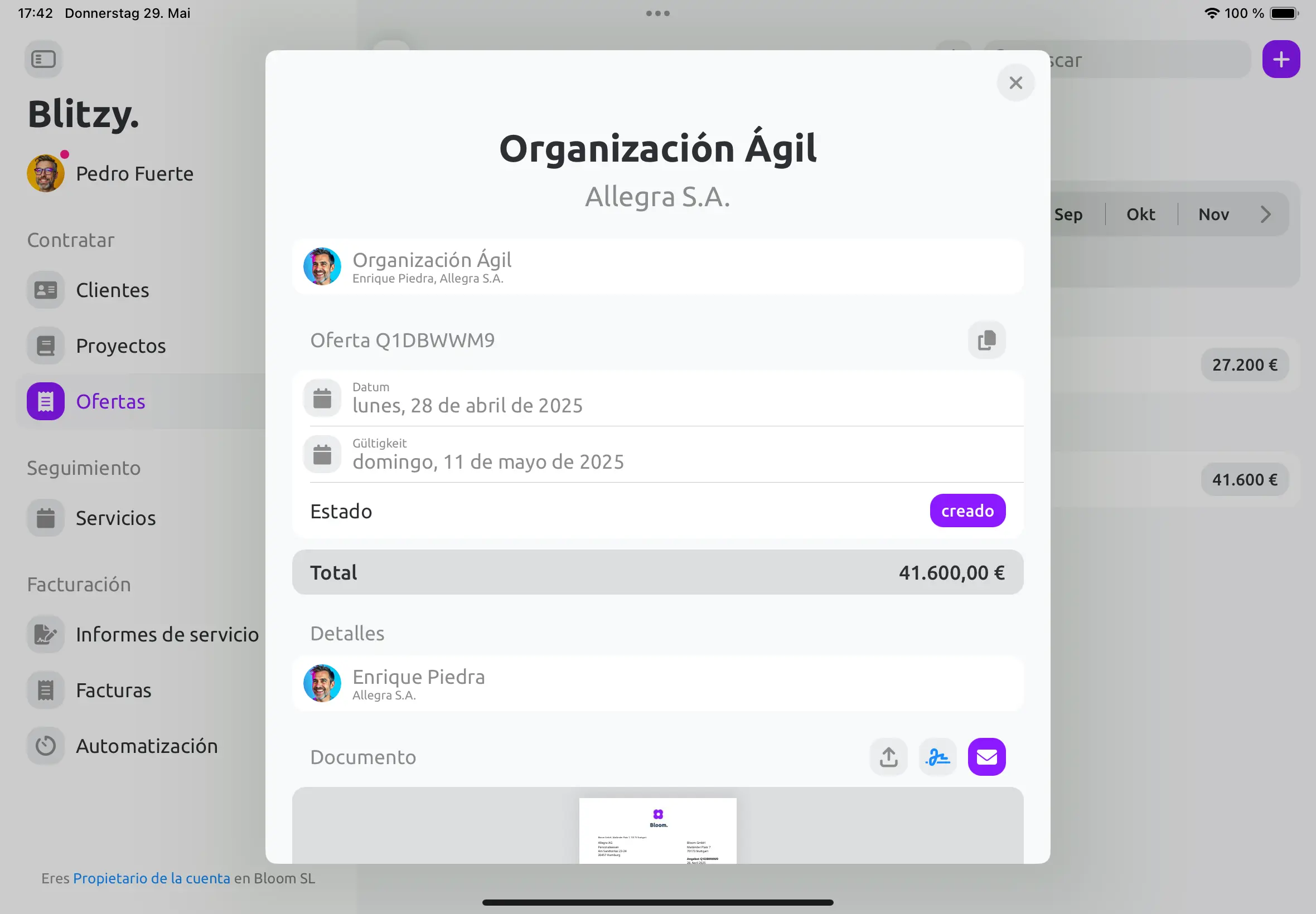 Generar documento es