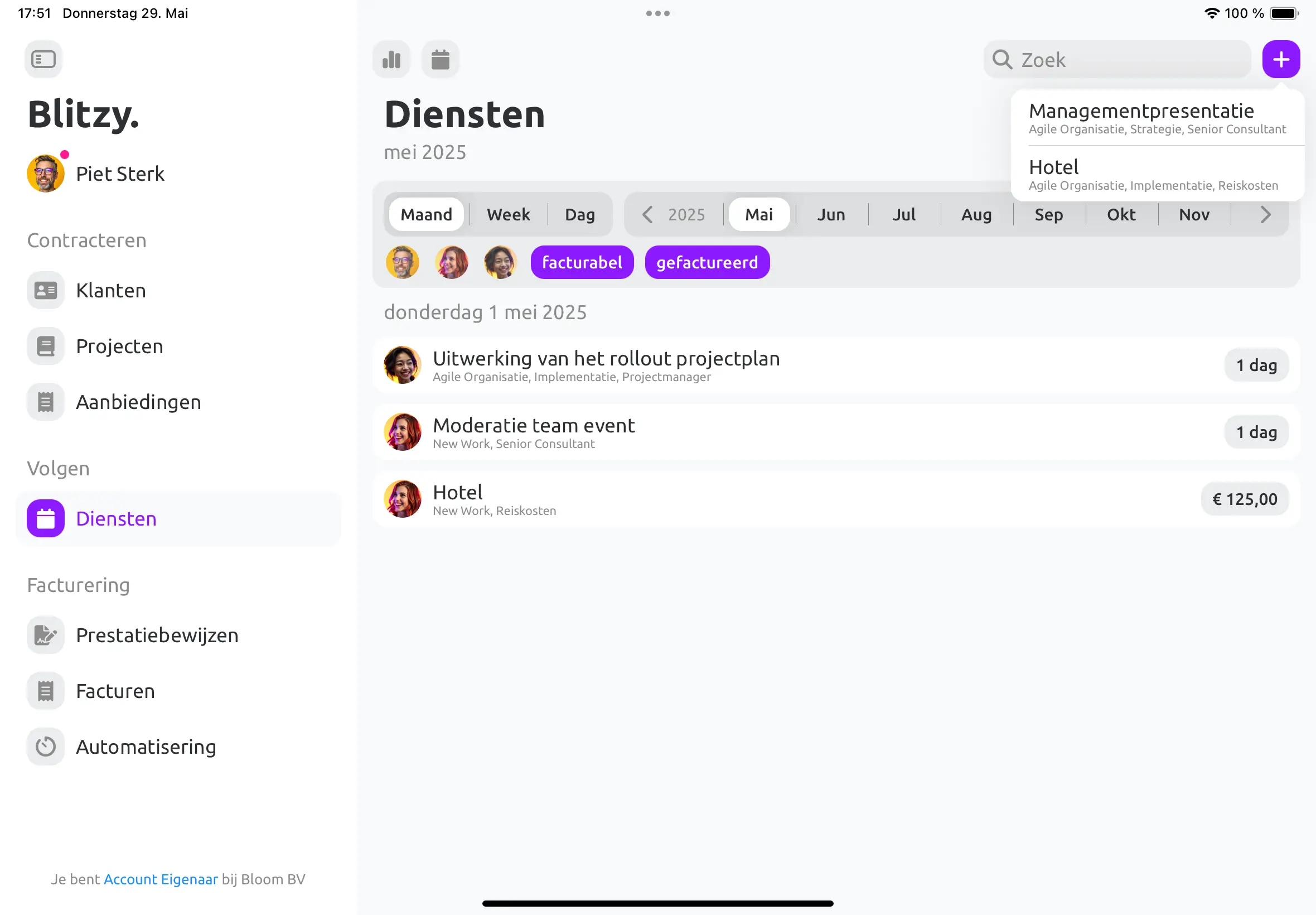 Dienst vastleggen nl