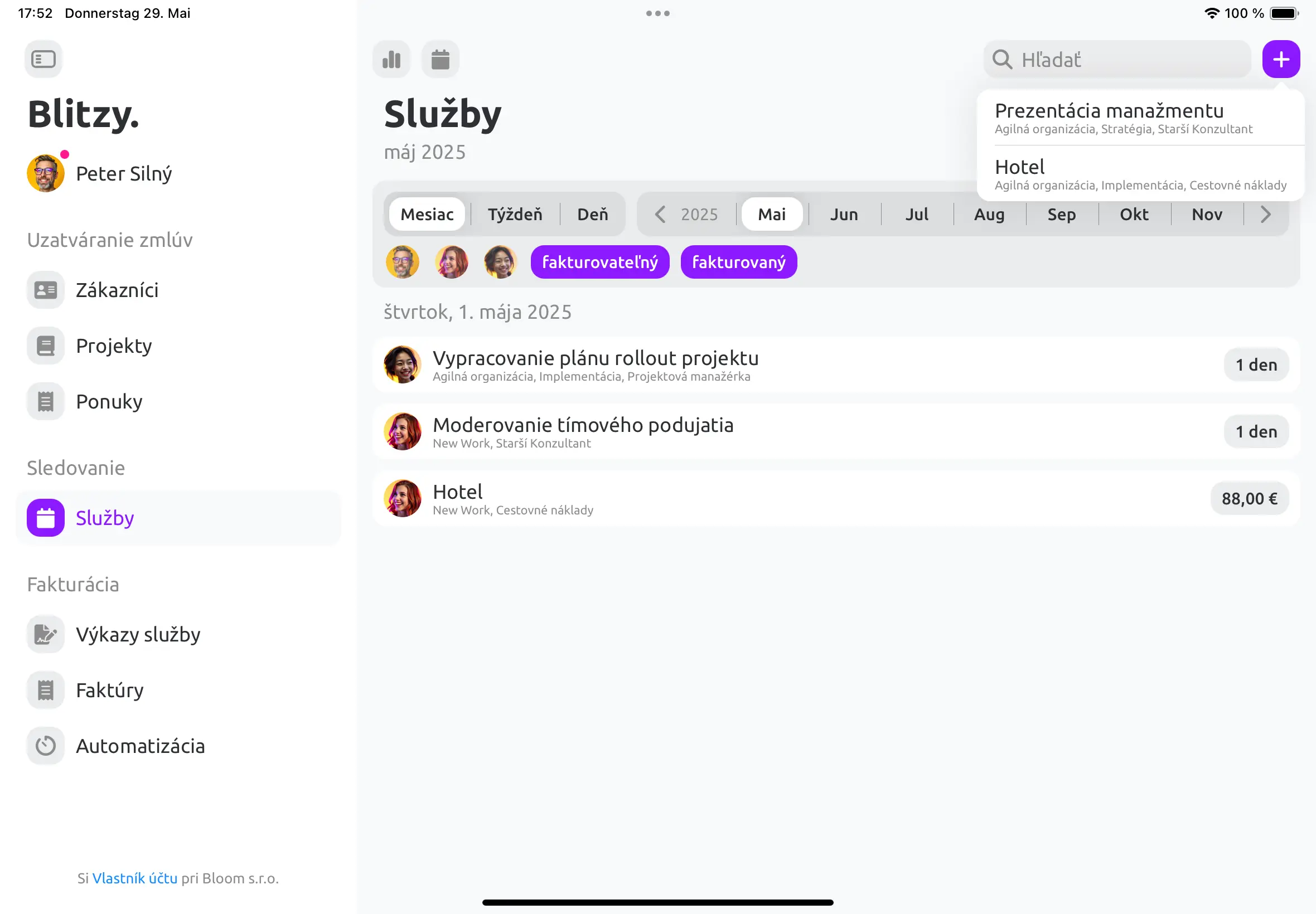 Zaznamenať službu sk