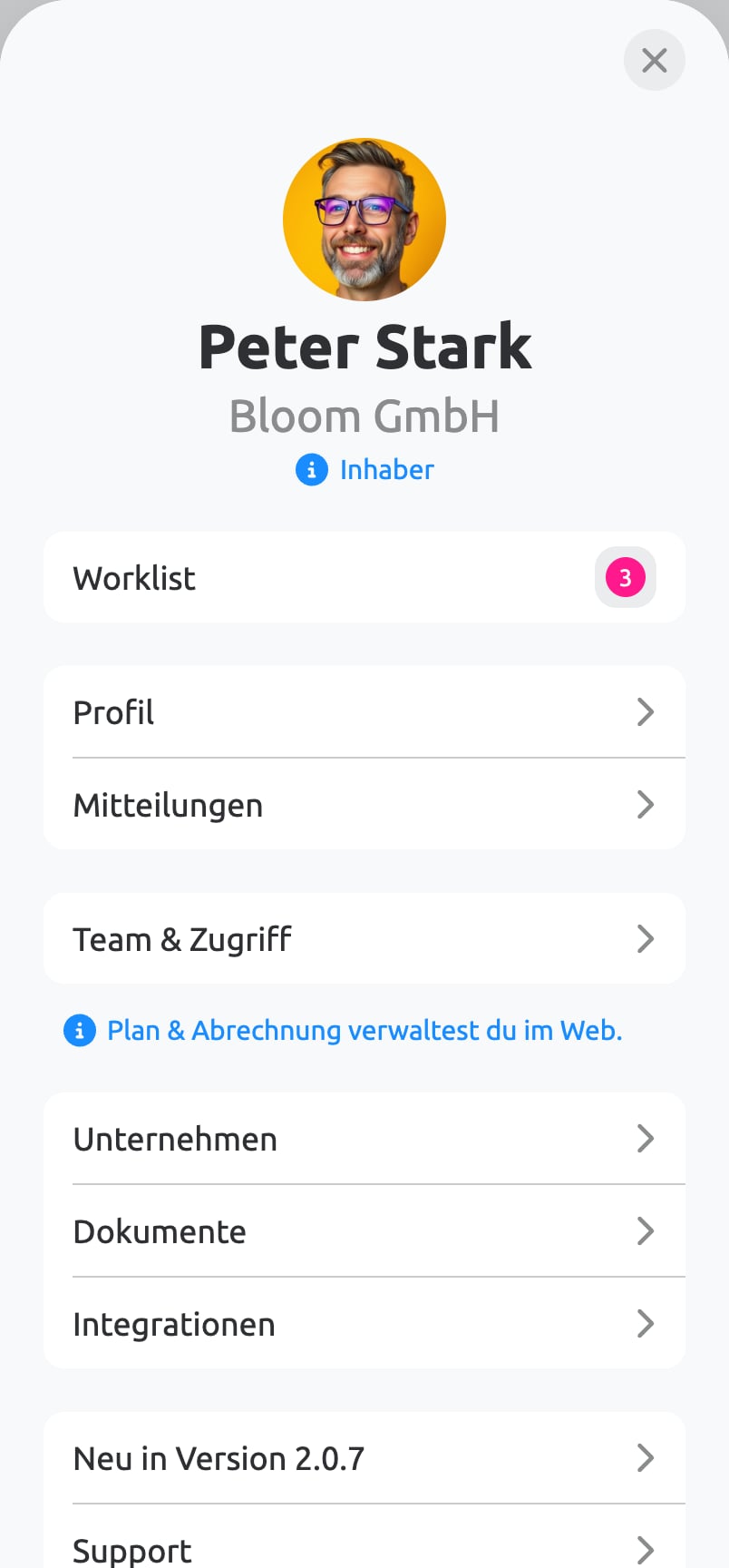 Gemacht für inhabergeführte Beratungen